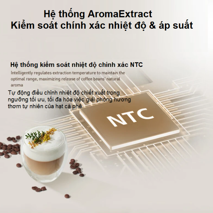 HÀNG CHÍNH HÃNG - Máy pha cà phê tự động Serial 5200 pha 12 loại đồ uống khác nhau. Thương hiệu Hà Lan cao cấp Philips - EP5242/62