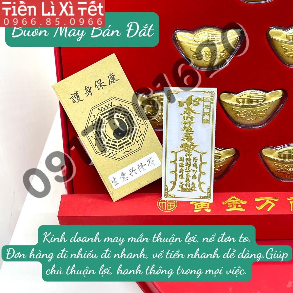 Bộ 4 Miếng Dán Điện Thoại Tài Lộc Phong Thủy May Mắn Màu Sắc Lung Linh Phù Hợp Cho Tất Cả Các Dòng Máy