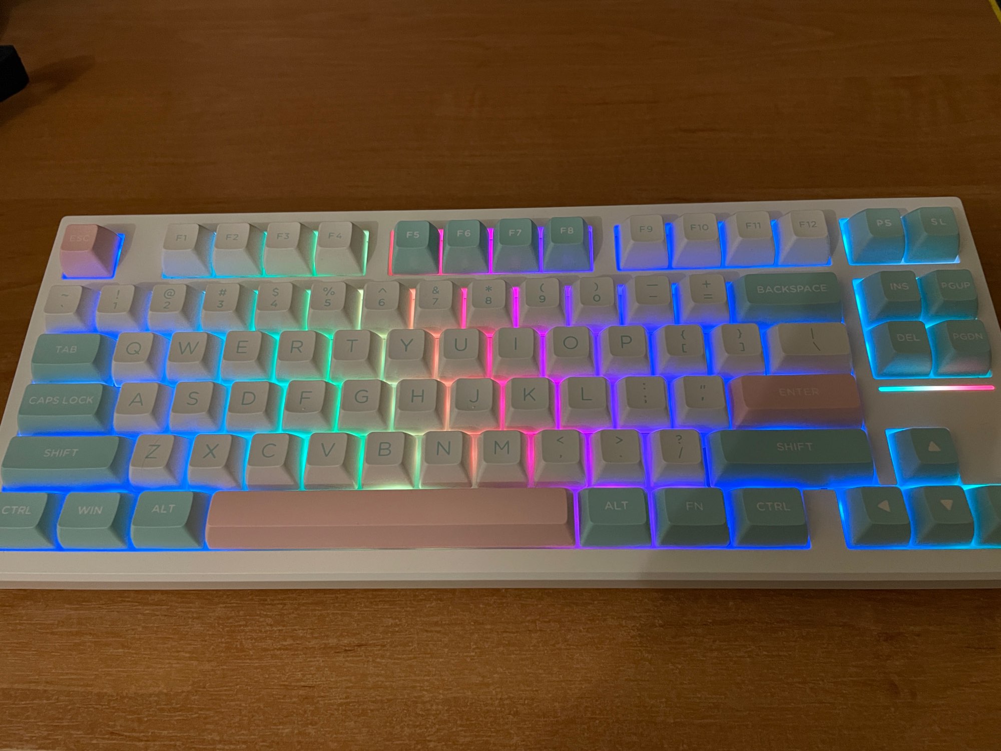 Bàn phím cơ FL-Esports FL750 SAM Polar Night/Mashmallow - Hàng chính hãng