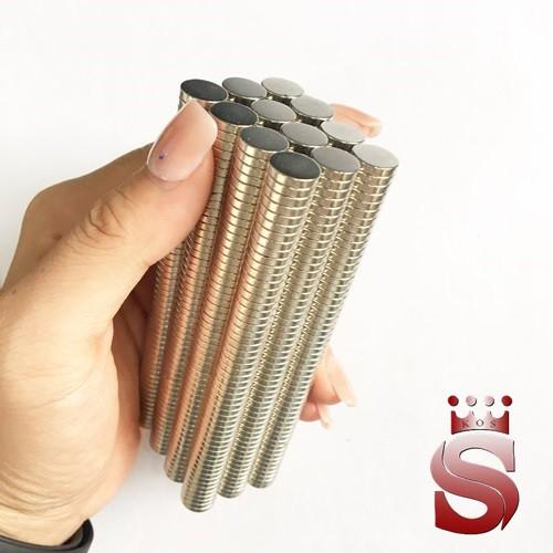 Nam châm trắng kích thước 12x1mm m giá ưu đãi
