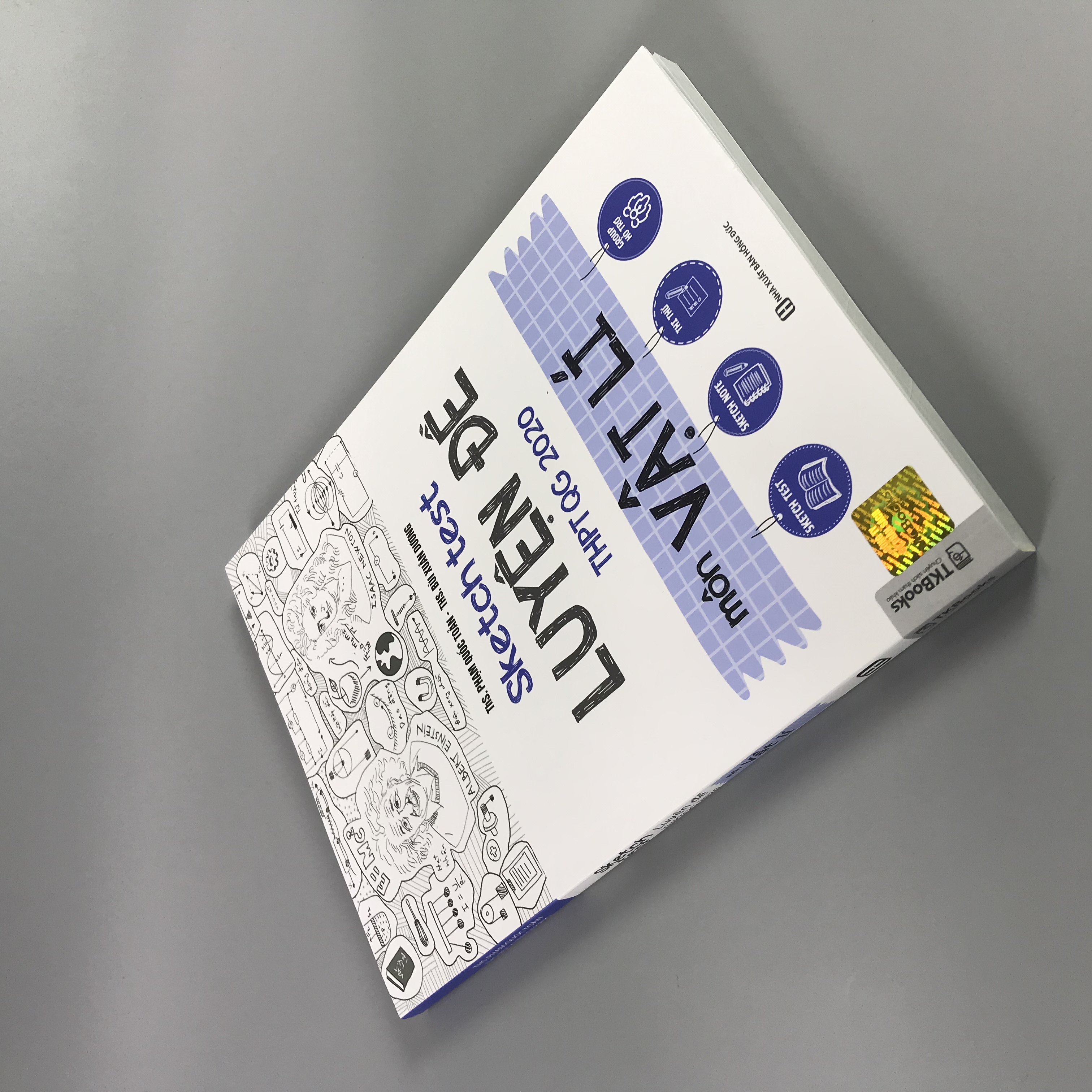 Combo 2 cuốn Luyện thi môn Vật lí: Sketch Test Luyện Đề THPT QG 2020 môn Vật Lí + Luyện giải bộ đề thi trắc nghiệm THPT quốc gia môn Vật Lý