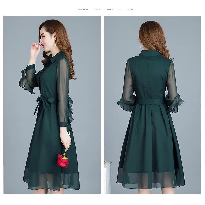 DRESS209-ĐẦM THIẾT KẾ QUÝ CÔ CAO CẤP S-6XL