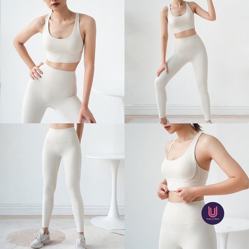 Quần Thể Thao tập Gym Yoga Essential Legging (co giãn 4 chiều, cạp cao, chất liệu cao cấp)