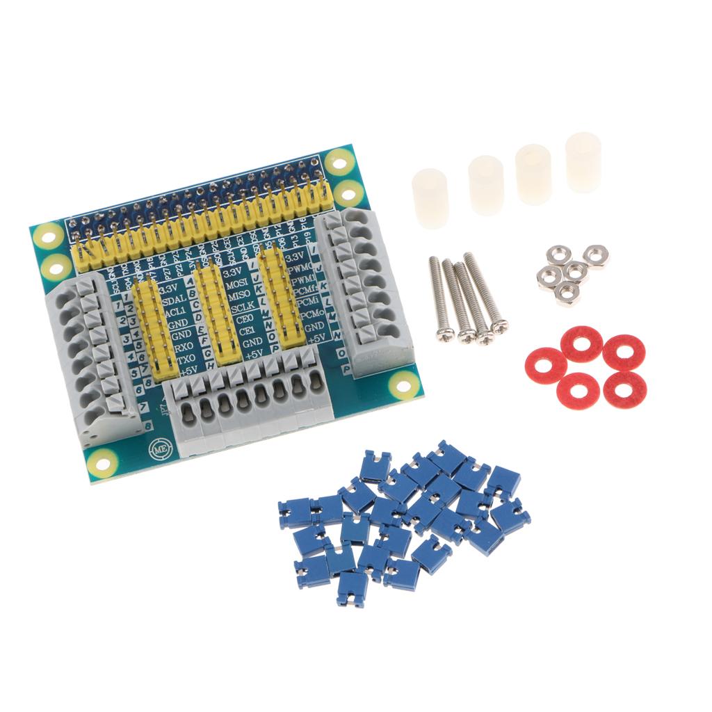 GPIO Expansion Board Raspberry Pi Shield For Raspberry PI 2 3 B B+ W/ Screws