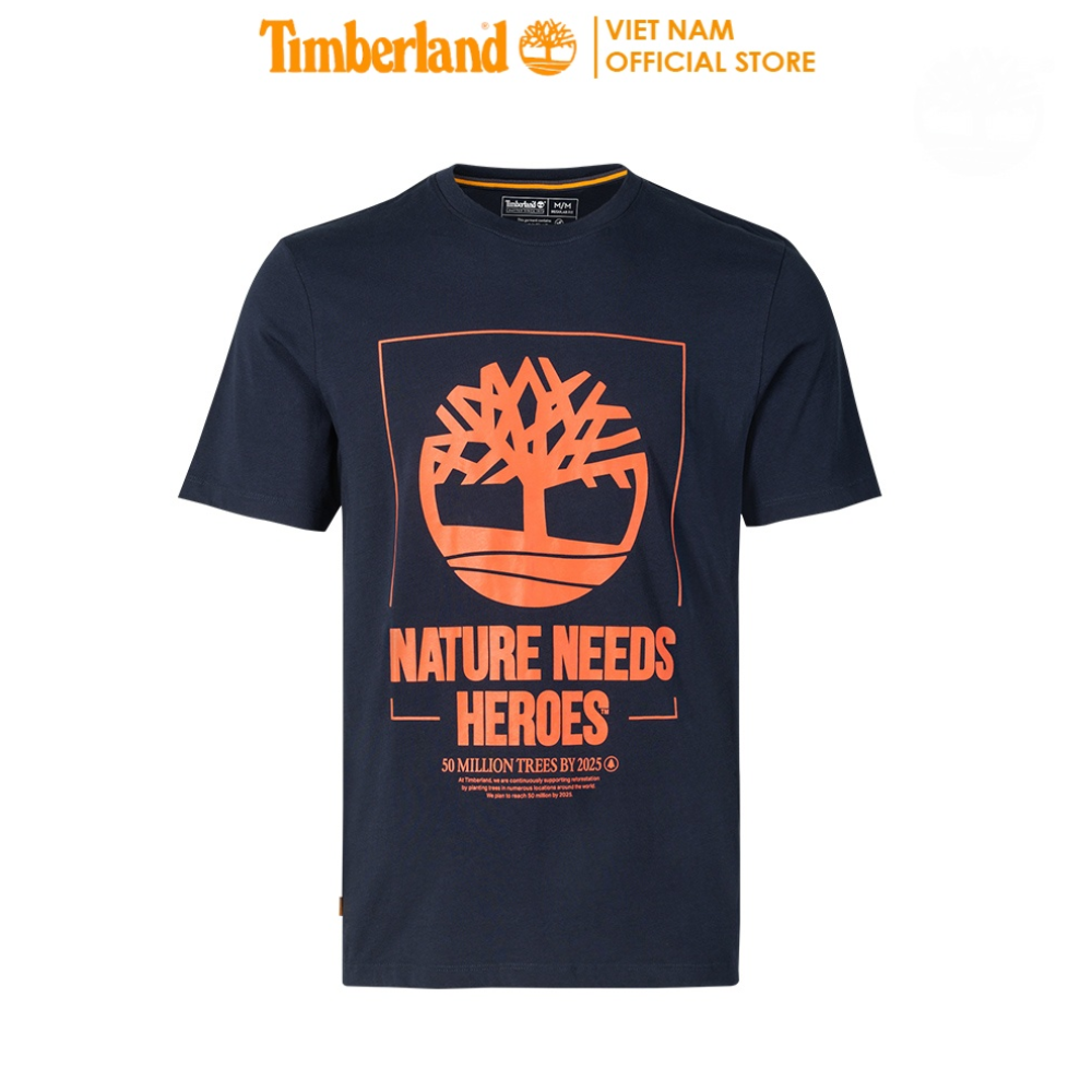 Original Áo Thun Ngắn Tay Nam Timberland AF TFO SS NNH Tee - Dark Sapphire TB0A43Y244