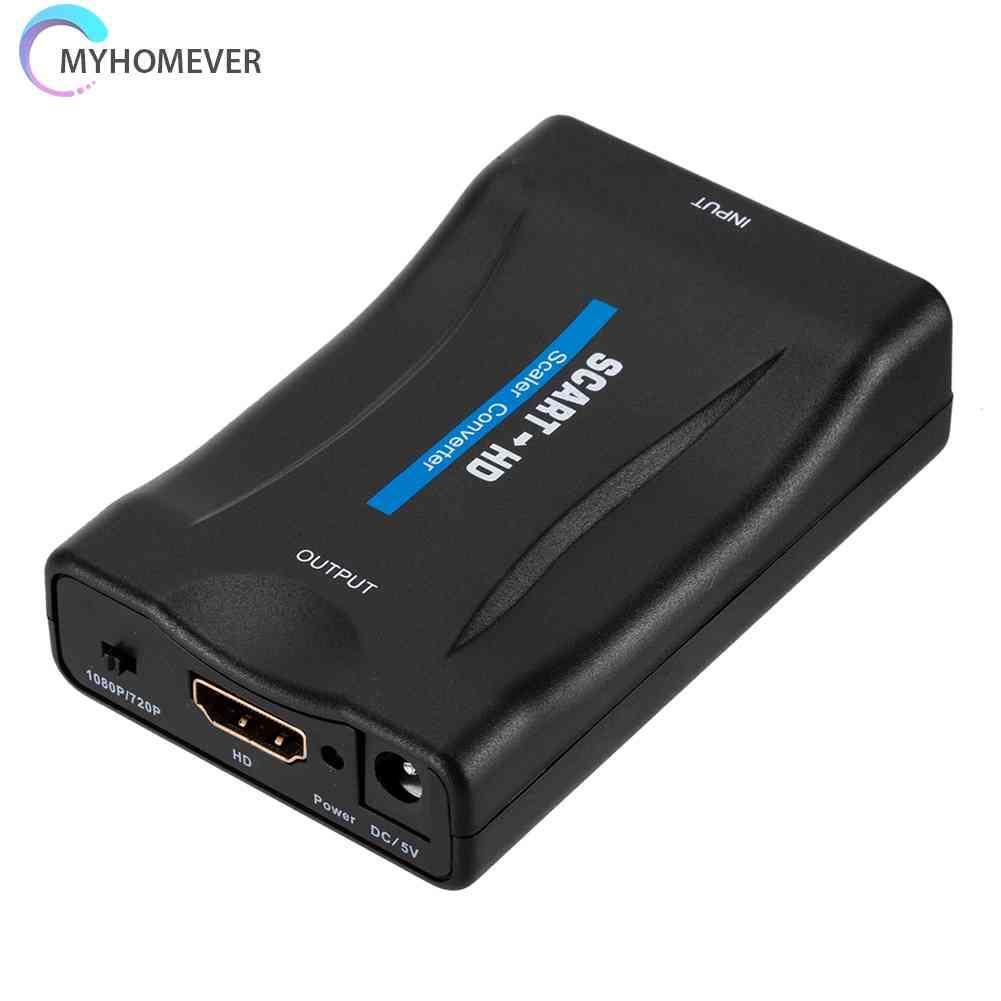 Bộ ChuyểN ĐổI Âm Thanh / Video SCART Sang HDMI 1080P
