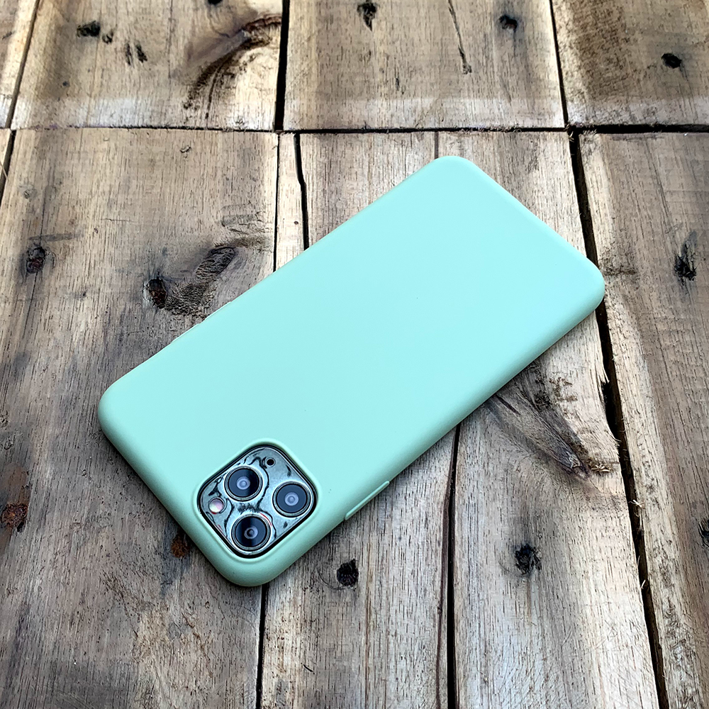 Ốp lưng dẻo mỏng dành cho iPhone 11 Pro Max - Màu xanh lá