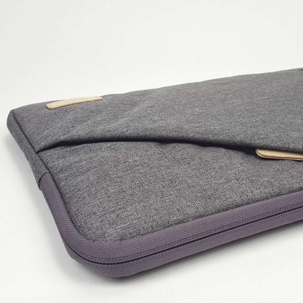 Túi chống sốc Laptop 13 inch AGVA Urban Denim - Kích thước Ngang 34 x Rộng 1.5 x Cao 25 cm - Mã LTB262GRE - Túi chính hãng bảo hành 2 năm
