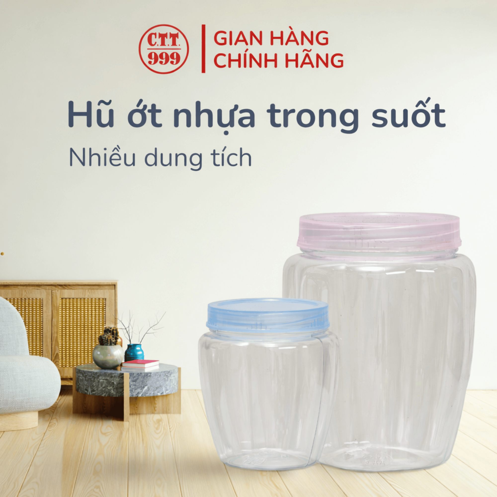 Hũ ớt nhựa Chấn Thuận Thành