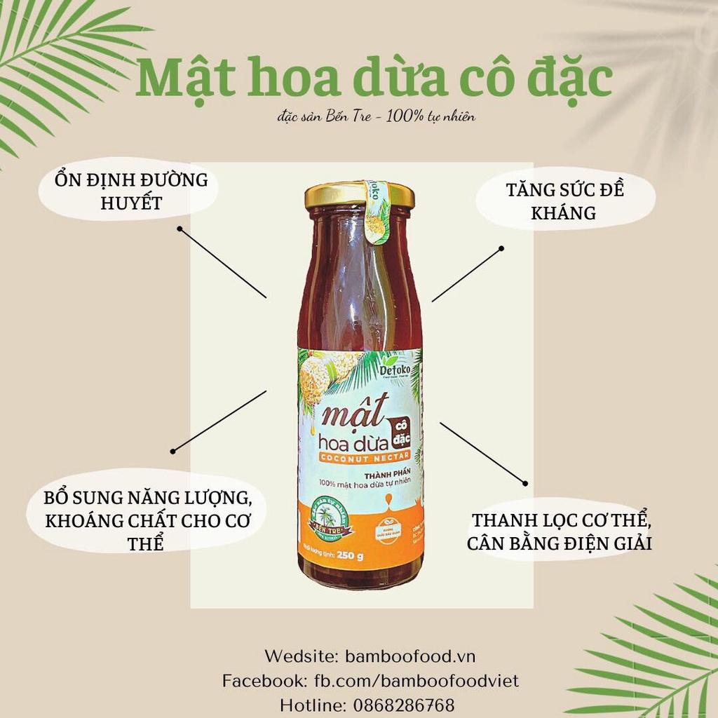 Combo 2 Bột cần tây + 1 Mật hoa dừa Bamboo nguyên chất, 100% từ thiên nhiên - Hỗ trợ giảm cân, làm đẹp da, dùng được cho người tiểu đường