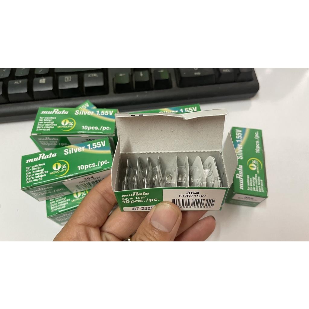 Vỉ 1 Viên Pin Murata 371 / 364 / 377 / 321 / 362 dành cho đồng hồ đeo tay