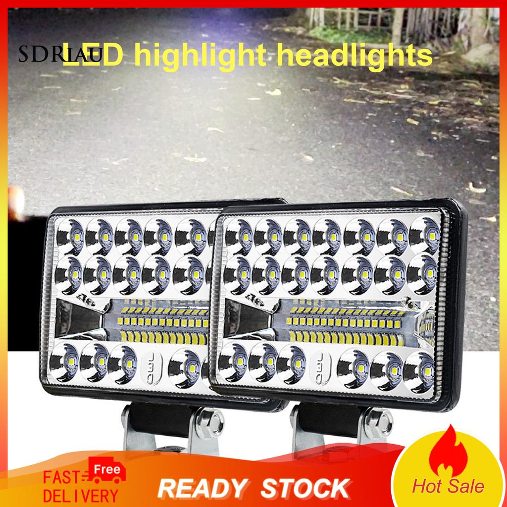 Bộ 2 Đèn Led 20 Bóng Xqcdx Cs-1243A1 4inch Chống Sốc Cho Xe Hơi
