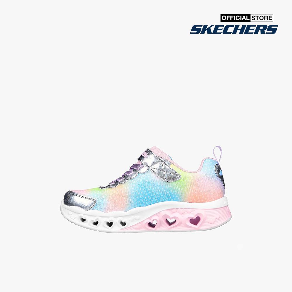 SKECHERS - Giày thể thao bé gái Flutter Heart Lights Simply Love 302315L
