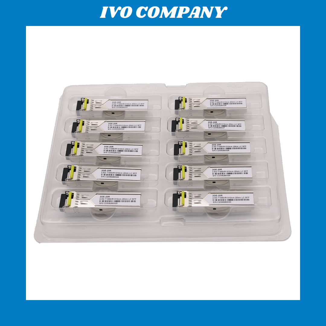 Module SFP LC 1FO 2.5Gbps Single Mode Single Fiber A/B