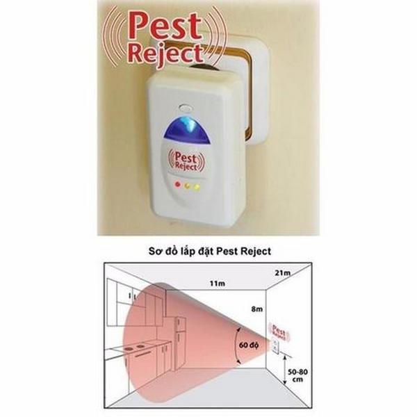 Thiết bị đuổi muỗi côn trùng Pest Away - ShopToro - AsiaMart