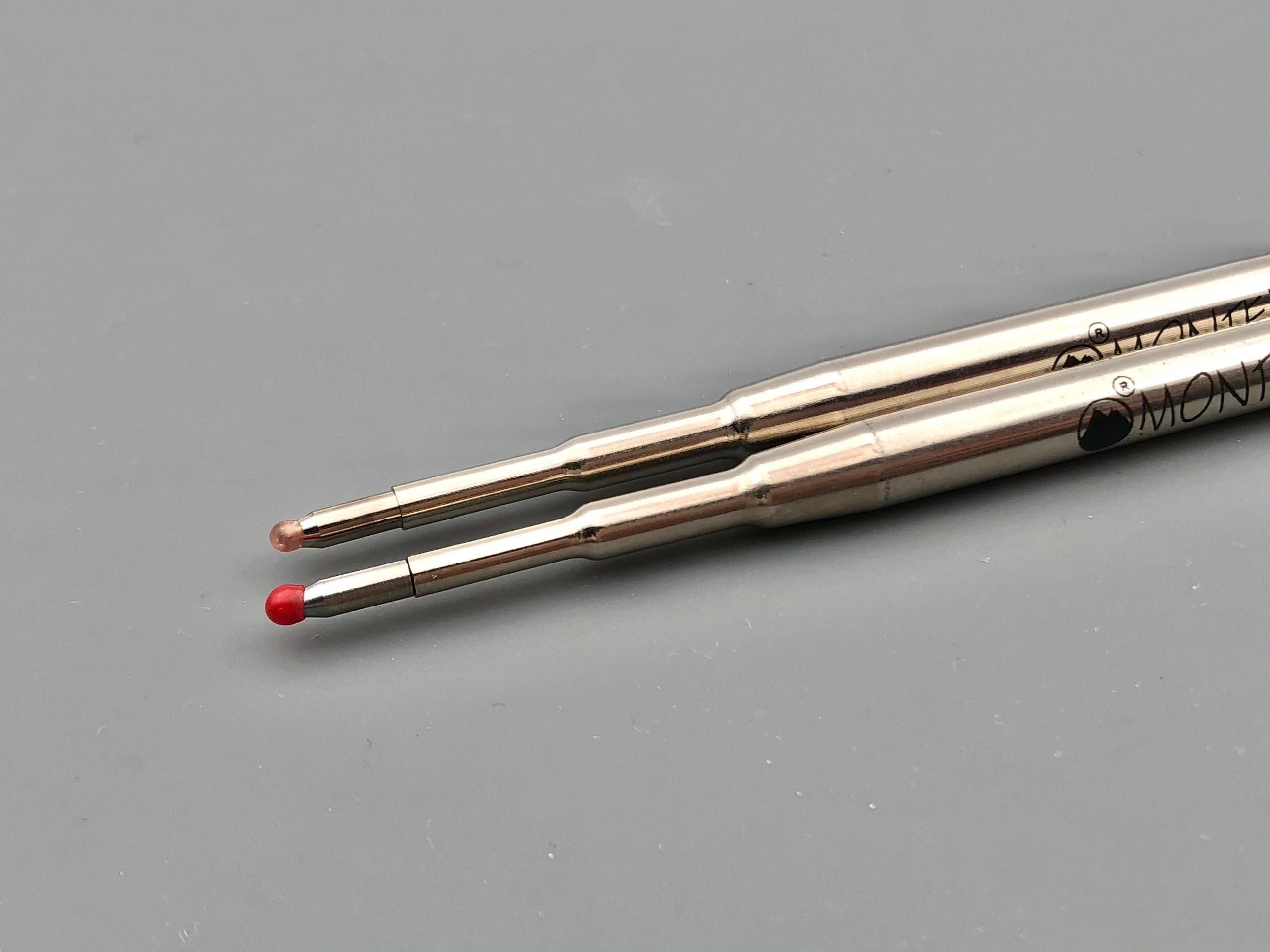Ruột viết ruột bút ngòi viết ngòi bút bi dạ Monteverde 98mm sử dụng cho bút Montblanc Dunhill Monteverde Ballpoint Refill