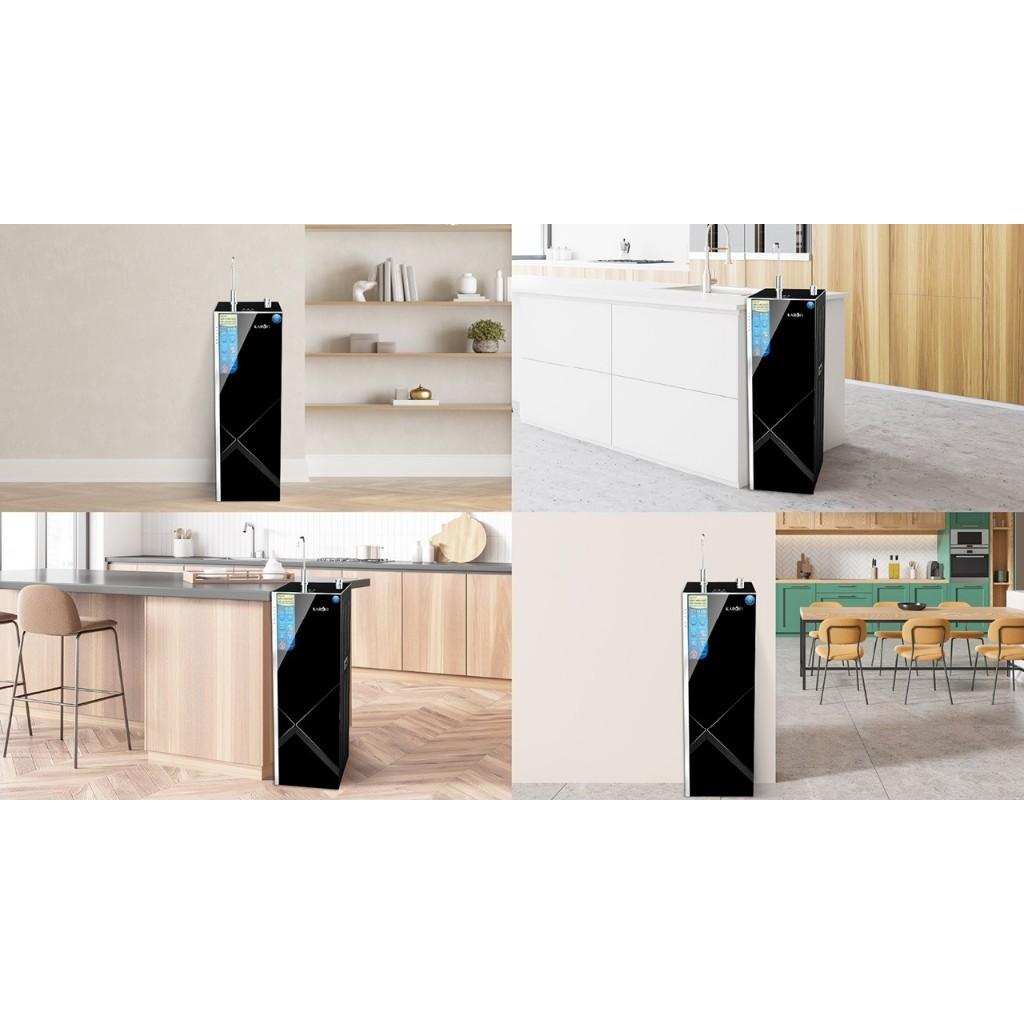 Máy lọc nước RO Mỹ 12 lõi KAQ-M22 - Công nghệ Aiotec, Bổ sung lõi Hydro ion Kiềm + T33 Nano - Giao lắp miễn phí