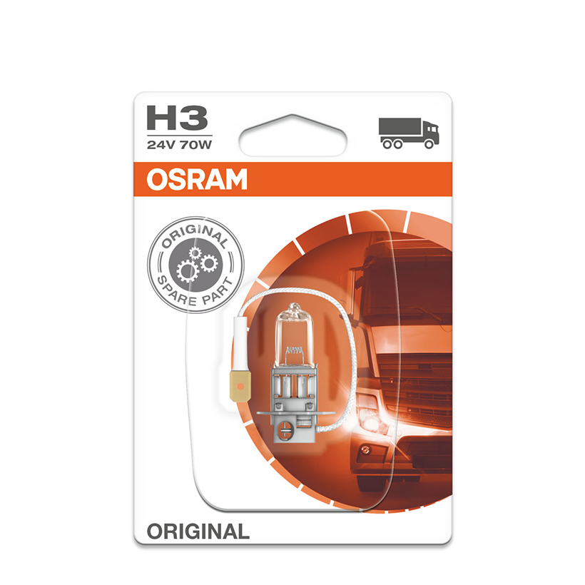 Bóng Đèn Halogen OSRAM Original H3 24V 70W