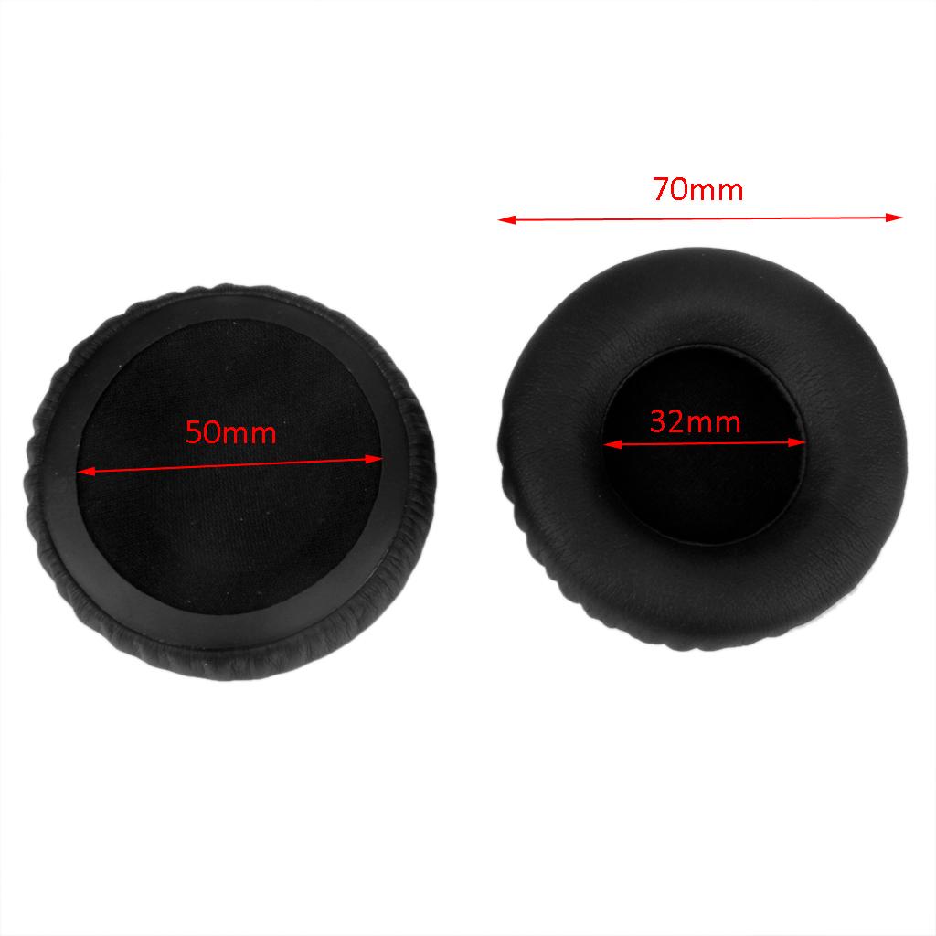 Pair Replacement Ear Pads Cushion for Monster On-Ear Pro Headphones