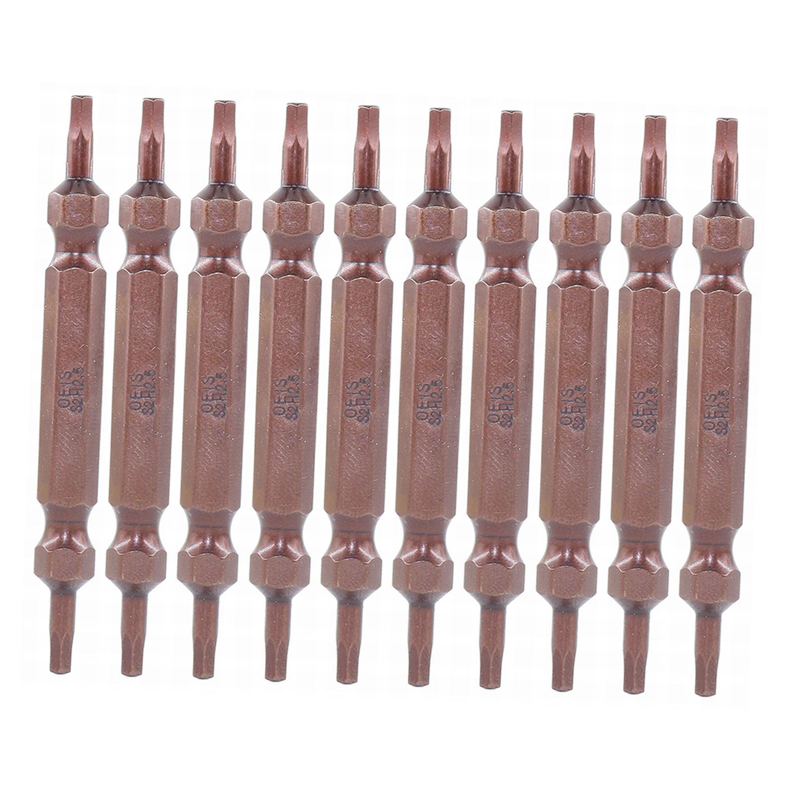 10x Hex Head Allen Wrench Drill Bit Set Screwdriver 1/4" Quick Release Shank