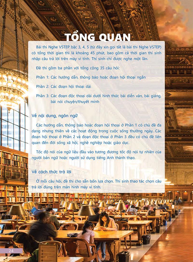 Sách Tài Liệu Luyện Thi Tổng Hợp VSTEP Bậc 3 (B1) (Quét Mã Qr Hoặc Vào Trang Web Để Nghe File Mp3)