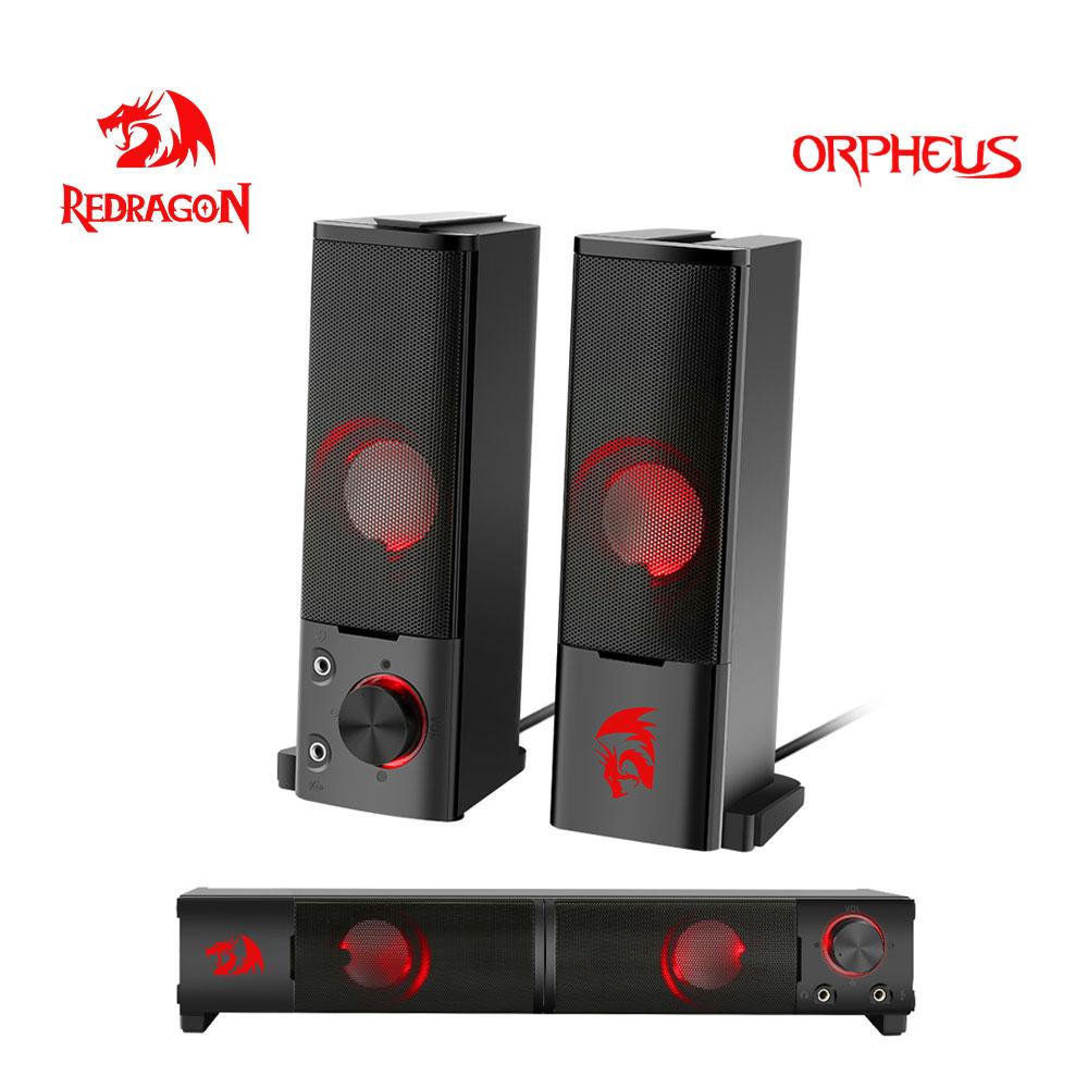 REDRAGON Orpheus GS550 aux 3.5mm âm thanh vòm stereo âm nhạc loa thông minh cột âm thanh thanh máy tính PC home notebook TV loa