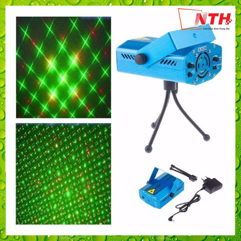 Đèn Led Laser Mini Sân Khấu