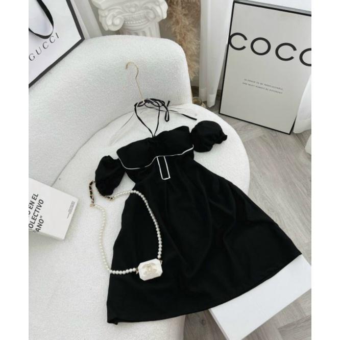 ĐẦM CỔ YẾM RỚT VAI 2 BÊN NHẸ NHÀNG