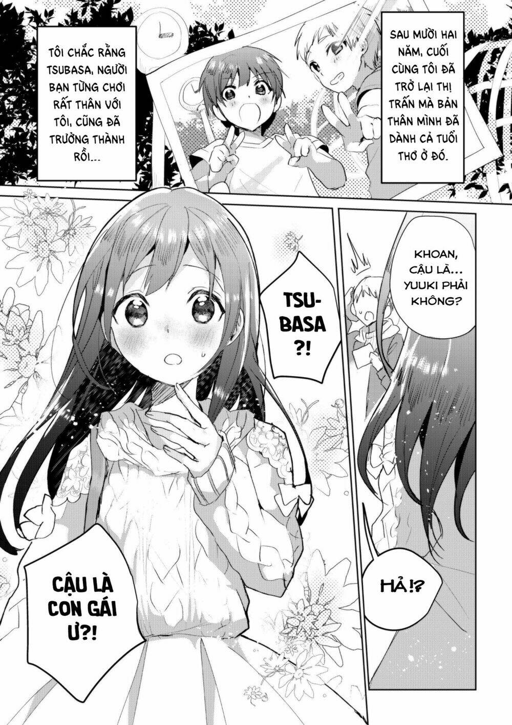 cậu là con gái à!? chapter 1 1