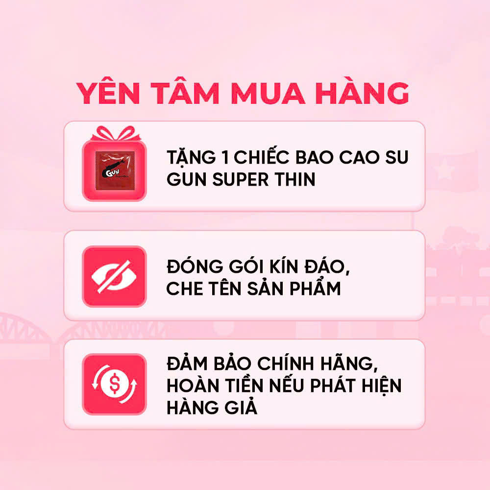 Bao cao su Muaisi Hồng - Nhiều gel, siêu mỏng