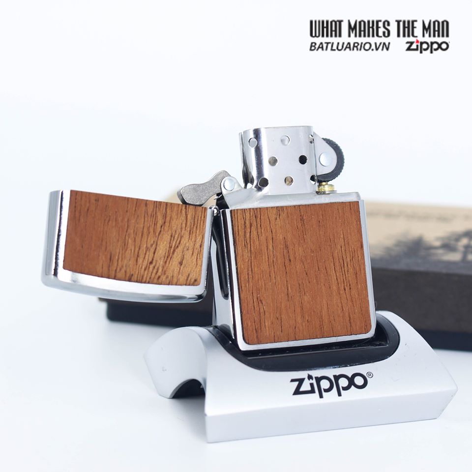 Bật Lửa Zippo 49038 – Zippo Woodchuck Usa Mahogany