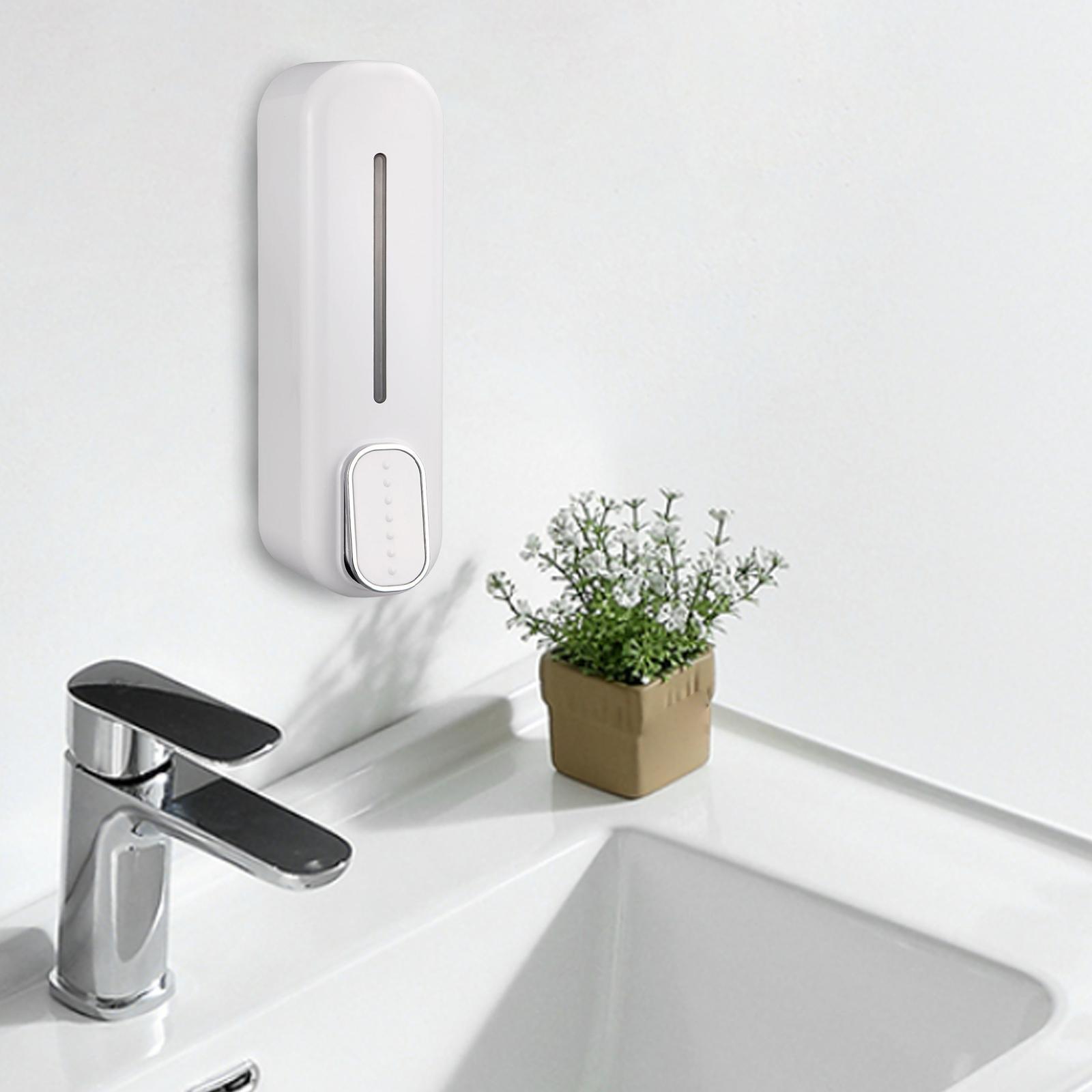 Wall Mount Hand Liquid Shower Dispenser for Restaurant White