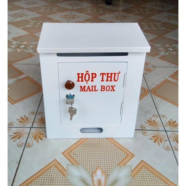 Hộp thư góp ý ( Mailbox)size lớn nhiều màu (10cmx25cmx31cm)