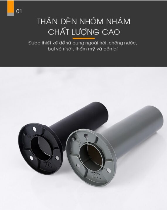 Đèn trụ sân vườn năng lượng mặt trời hình Kim cương TS07D