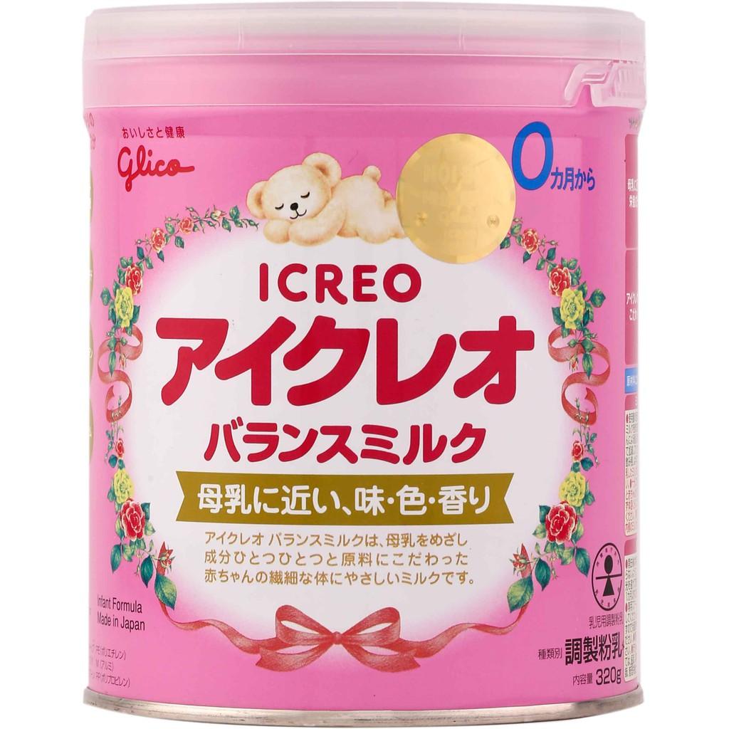 Sữa Glico Icreo Balance Milk (Icreo Số 0) - Lon 320g