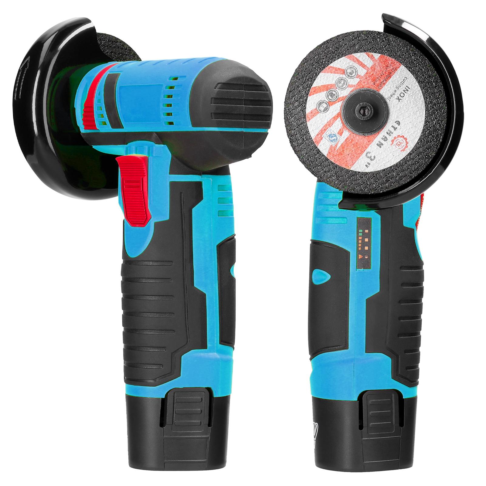 19500rpm Electric Grinding Machine Handheld Multifunctional Angle Grinder for Cutting Polishing Ceramic Tile Wood Stone Steel
