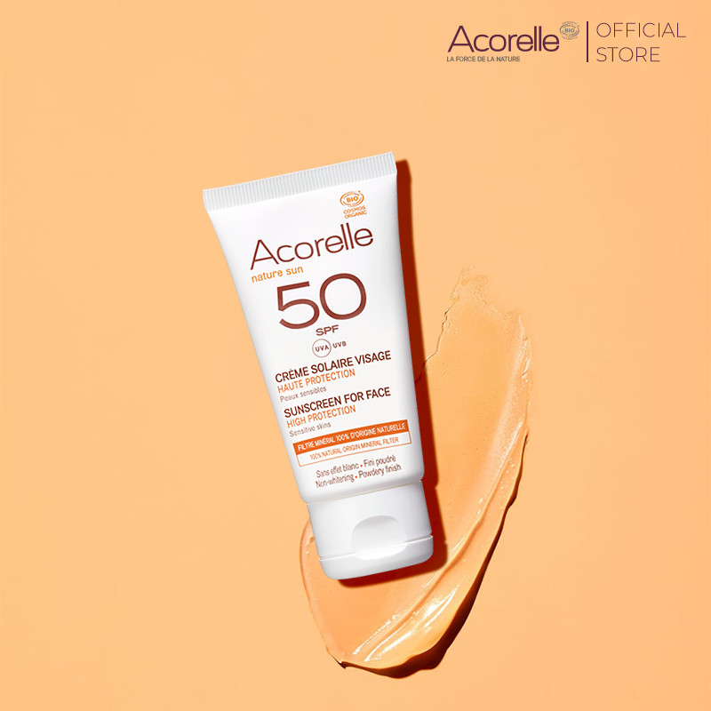 Kem CHống Nắng SPF 50 Acorelle Dành Cho Mặt 50ml