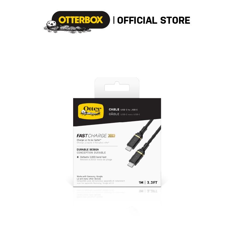 Cáp Sạc Nhanh OtterBox Standard USB-C to USB-C 1M - Hàng Chính Hãng