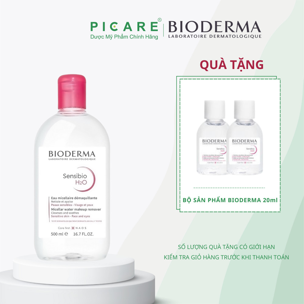 Tẩy Trang Bioderma Sensibio H2O (500ml)