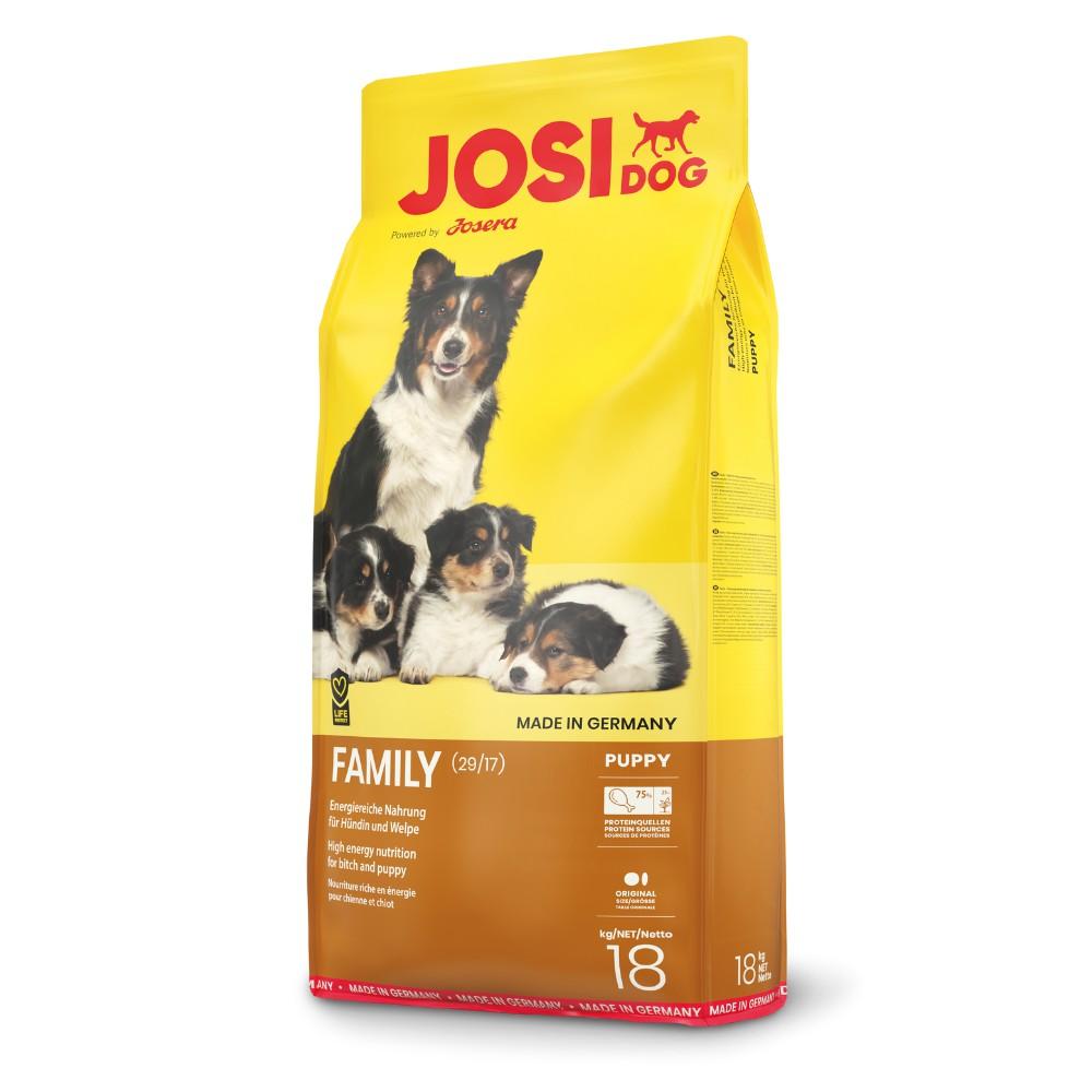 Thức Ăn Chó Các Giống Từ 1 Tháng, Chó Đang Mang Thai, Cho Con Bú - Josera JosiDog Family 15KG