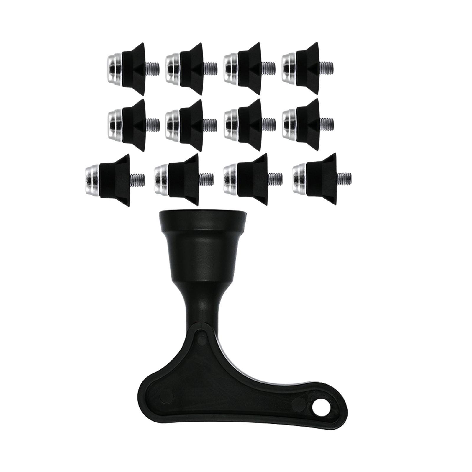12Pcs Track Shoes Spikes Portable for Athletic Sneakers Competition Training