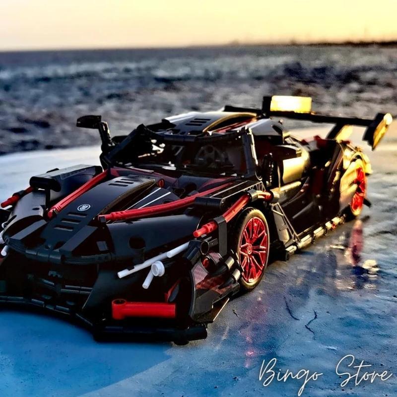 MÔ HÌNH LẮP RÁP SIÊU XE LAMBORGHINI 1394 CHI TIẾT TỈ LỆ 1:14