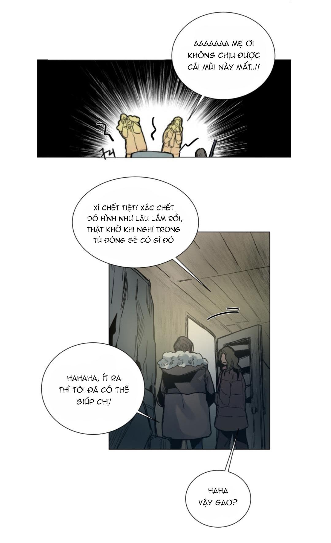 ánh nhìn của qụa chết chapter 36 21