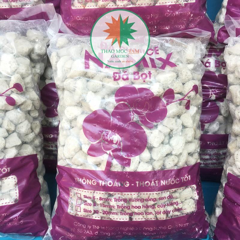 03kg Đá bọt Pumice Namix / Đá bọt lọc nước, giá thể trồng lan, hoa hồng, lót đáy chậu thoát nư