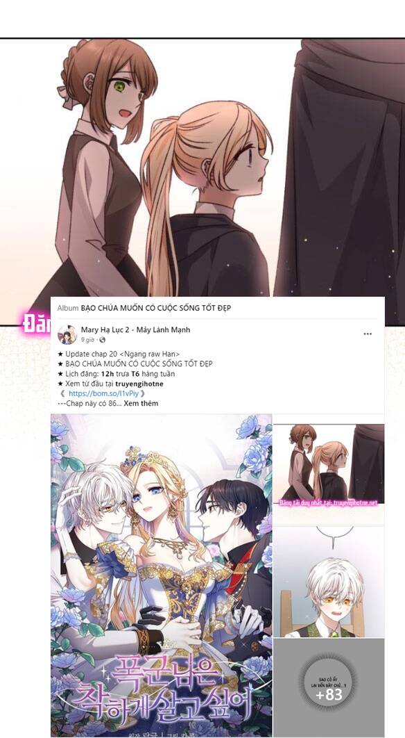 Nàng Bạo Chúa Muốn Có Một Cuộc Sống Hạnh Phúc Hơn! chapter 20.1 1