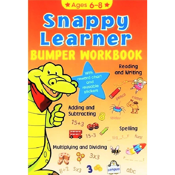 Snappy Learner Bumper Workbook - Ages 6-8