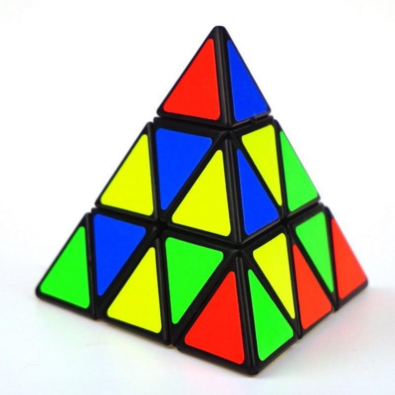 Combo 9 Rubik Viền Đen Sticker 2x2, 3x3, 4x4, 5x5, Megaminx, Pyraminx, Mirror, Skewb, Square-1