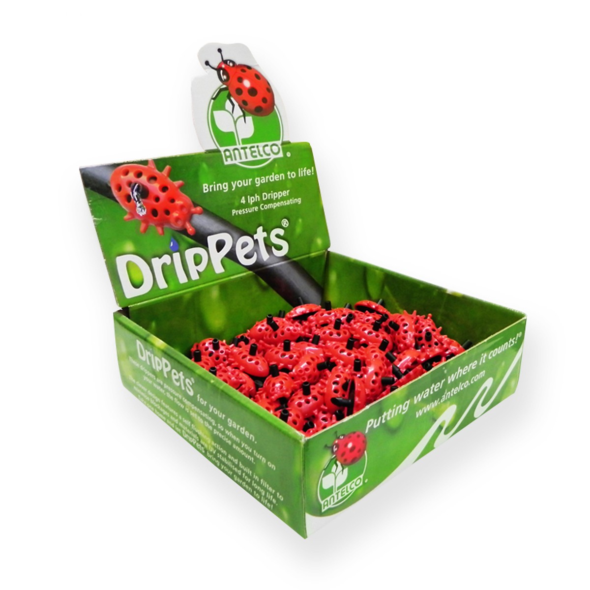 Bộ 10 béc tưới cây DripPets Ladybug