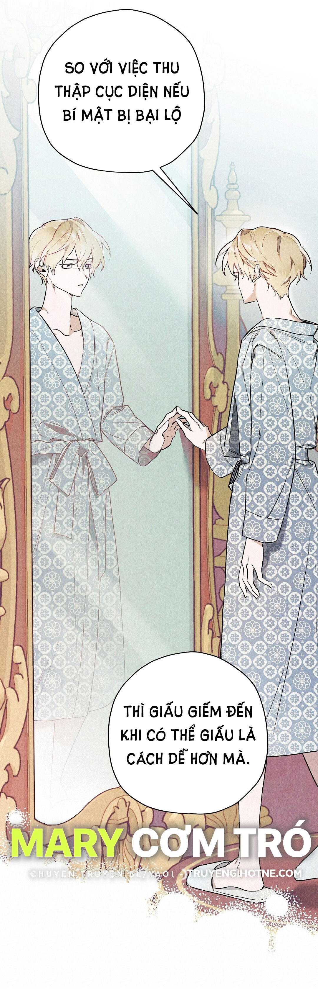 hoàng tử bất lương giấu mình là omega chapter 9.1 18