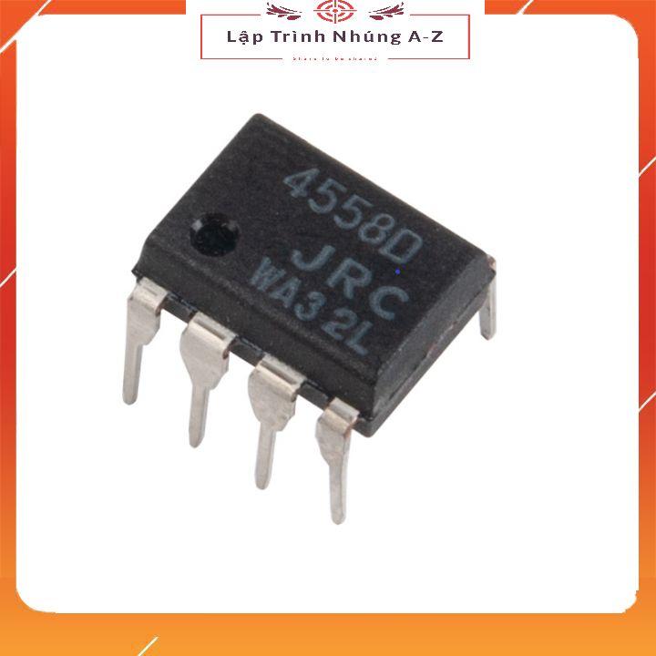 [Lập Trình Nhúng A-Z][82] NJM4558D JRC4558D 4558D DIP8